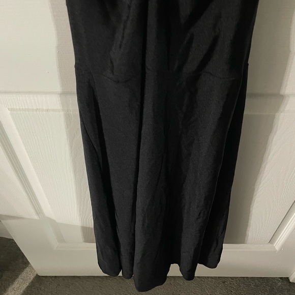 Cefian formal maxi dress with raunch, black, size L - Picture 4 of 7